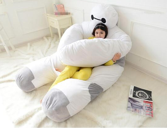 The top big pillow