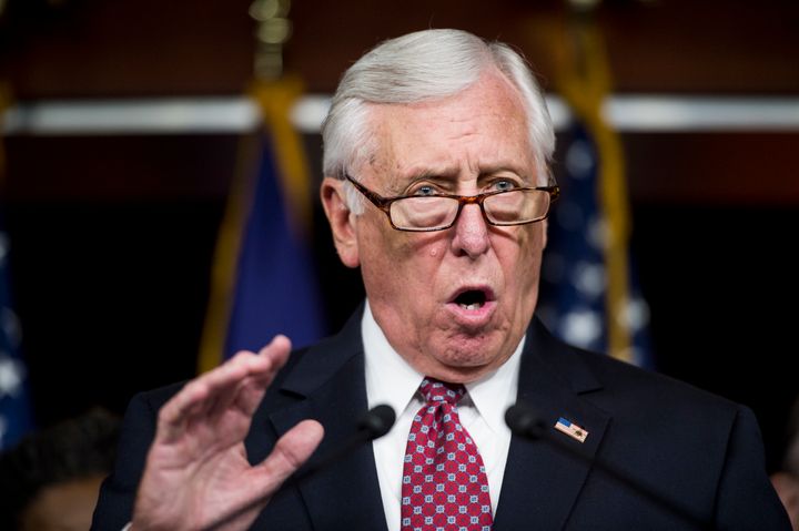 <p>Minority Whip Steny Hoyer (D-MD) remains a critical on-the-fence Democrat when it comes to the Iran deal.</p>