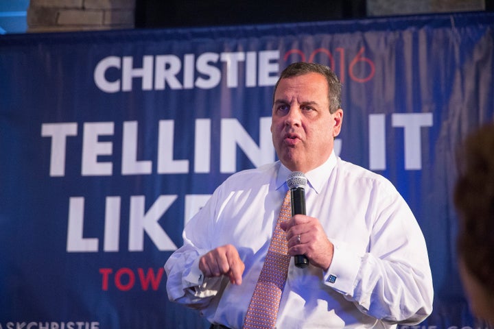 Republican presidential candidate and New Jersey Gov. Chris Christie has argued that the Federal Reserve's monetary policies are too dovish.