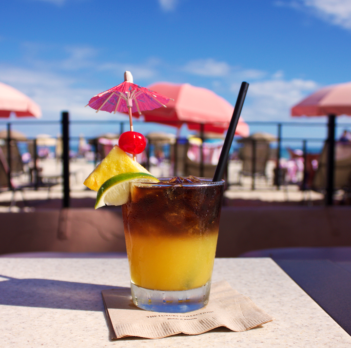 The Royal Hawaiian's Scratch Mai Tai from their famed Mai Tai Bar in Waikiki.