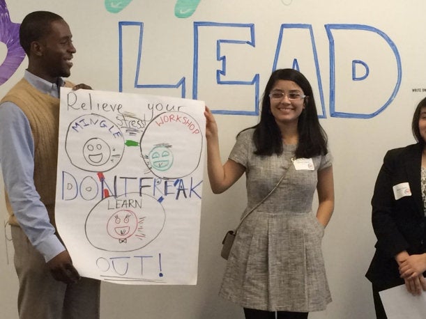 <p>Candidates for America Needs You's fellow program in Illinois take part in a group activity.</p>