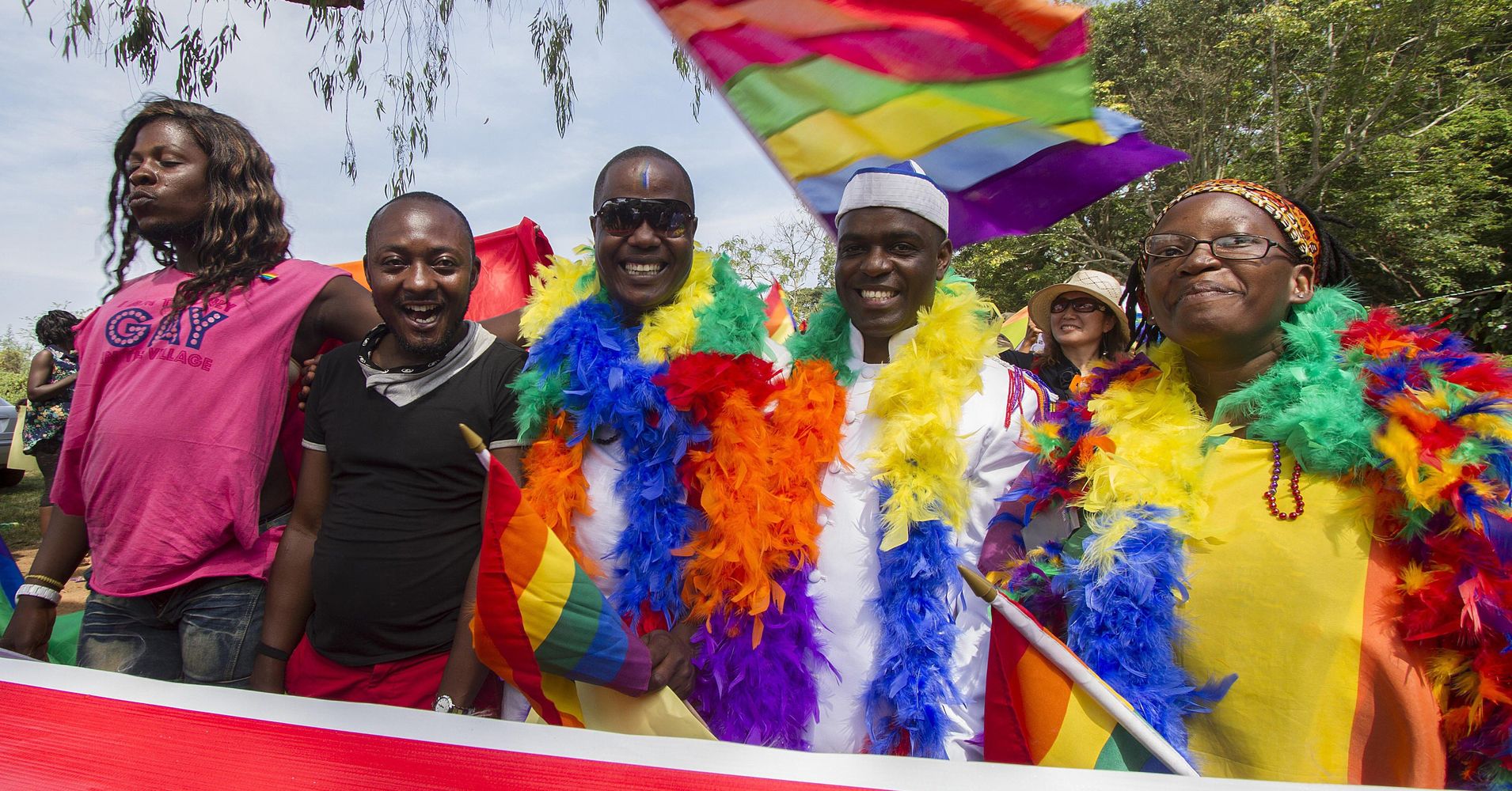 Ugandans Celebrate Gay Pride But Stigma Tempers Joy Huffpost