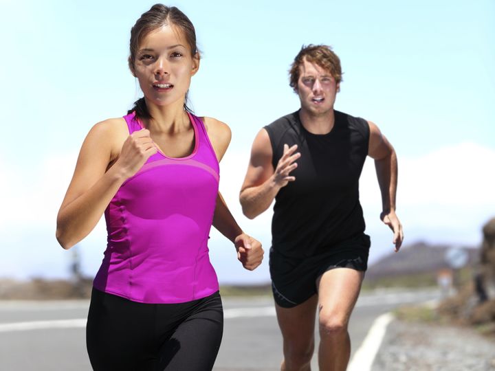 <p>Most runners think about their pace and distance; pain and discomfort; and their running environment, study shows.</p>