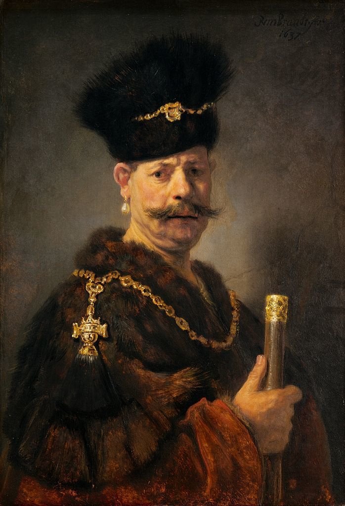 Rembrandt, A Polish nobleman, 1637