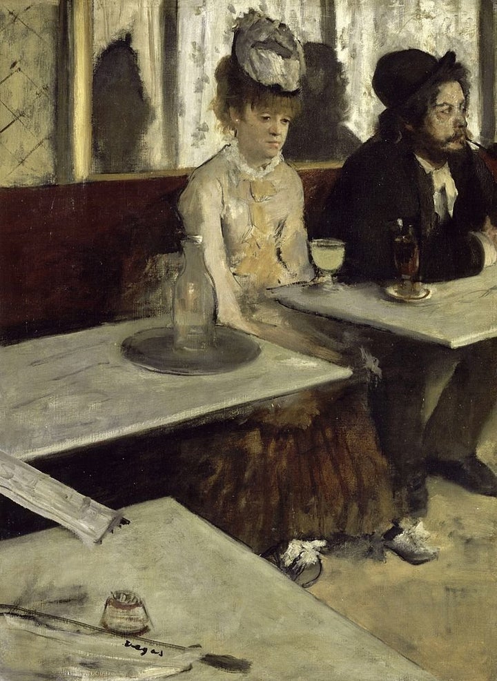 Edgar Degas, La Absinthe, 1873