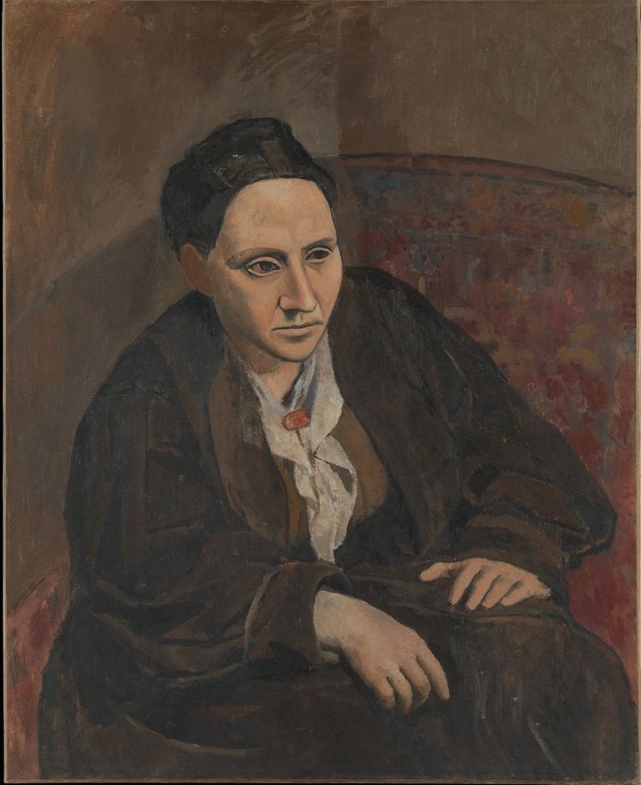 Pablo Picasso, Portrait of Gertrude Stein, 1906 