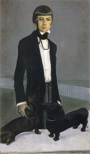 Romaine Brooks, Una, Lady Troubridge, 1924