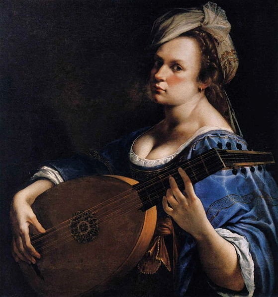Artemisia Gentileschi, Self-Portrait, 1615-1617