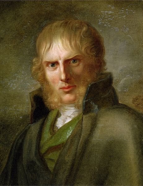 Gerhard von Kugelgen, Portrait of Caspar David Friedrich, 1810â20