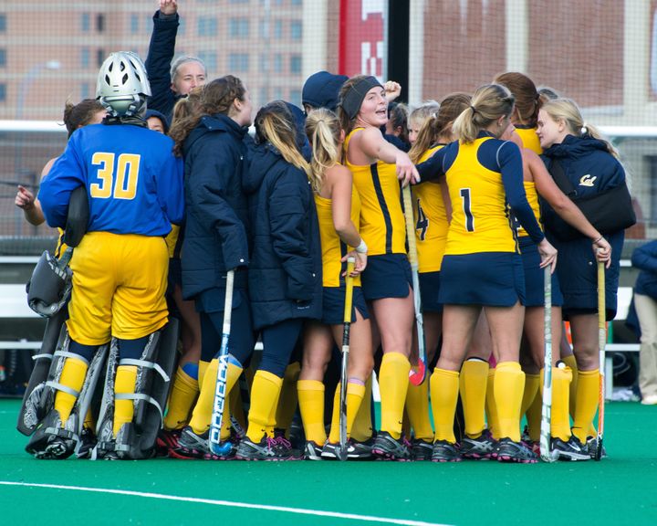 The women's field hockey team thought they were going to have their season opener on their home turf, but they're still without a playing field.