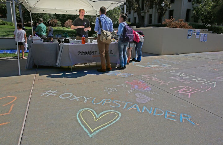 Occidental College in Los Angeles ranked No. 1 for the most sexual assaults reported on campus between 2011 and 2013.