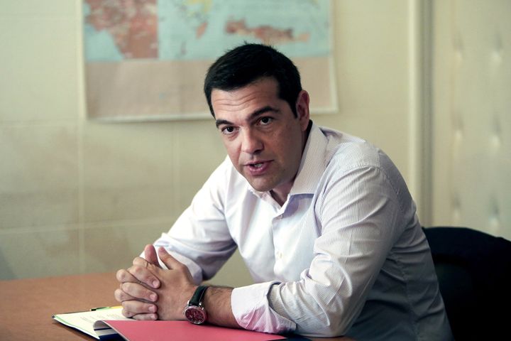 <p>Greek prime minister Alexis Tsipras</p>