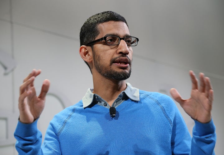 Google's new CEO, Sundar Pichai.