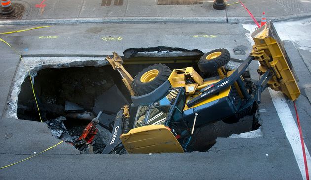 Boulder Sinkhole Folsom Street Re Opened After Weekend