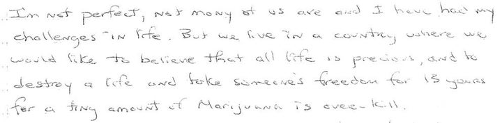 <p>Bernard Noble explains what he'd say to Louisiana Gov. Bobby Jindal if he could ask for clemency.</p>