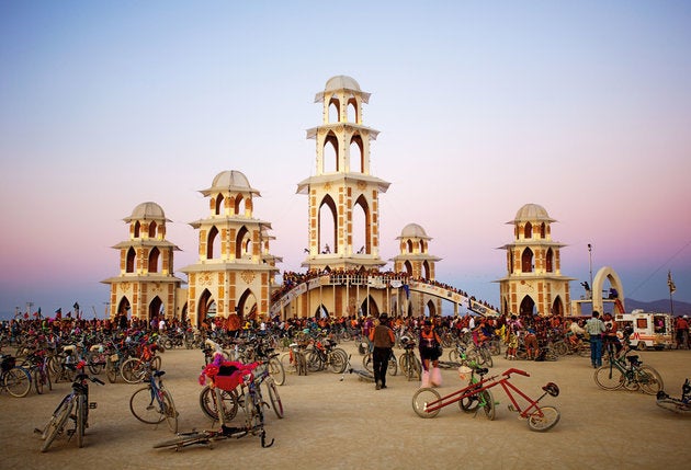<span>TEMPLE OF TRANSITION by the International Arts Megacrew.</span>