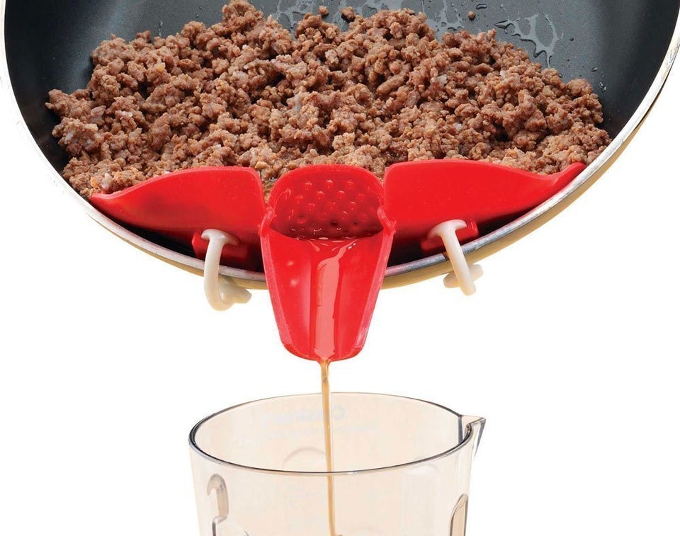 This clip-on strainer from  will be your new favorite