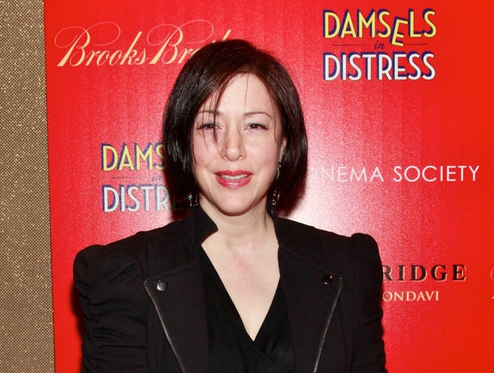 Carolyn Farina attends a screening of "Damsels in Distress" on April 2, 2012, in New York City.