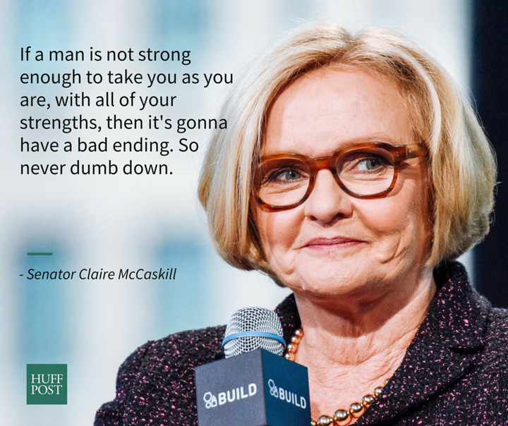 Senator Claire McCaskill Reminds Women Not To Give A Damn What Men ...