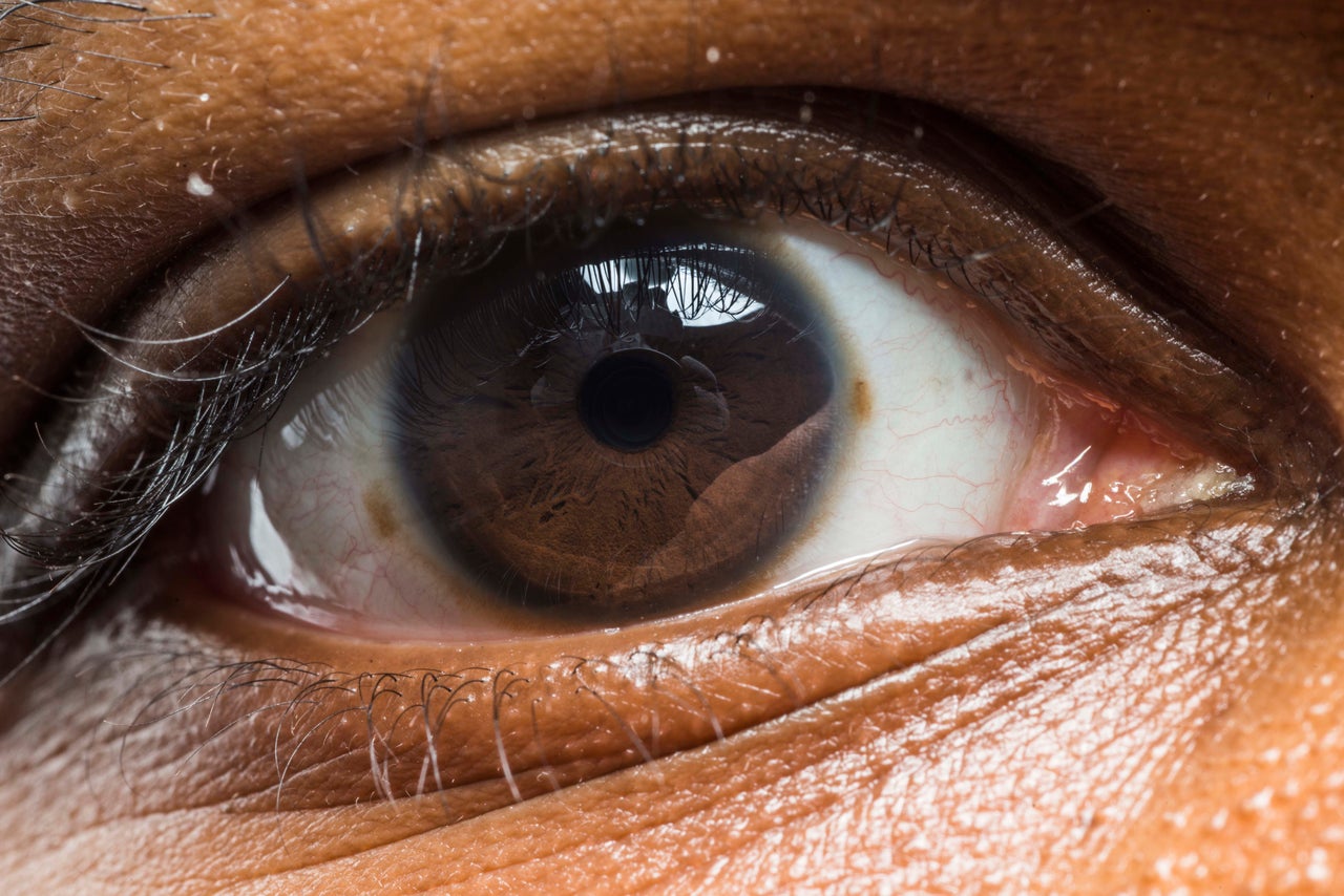 <p><strong><span style="font-size: 14.9999990463257px;">I see a reflection of my skin, a rich dark brown, which comes feeling of self-acceptance of having a dark skin tone.</span></strong></p>