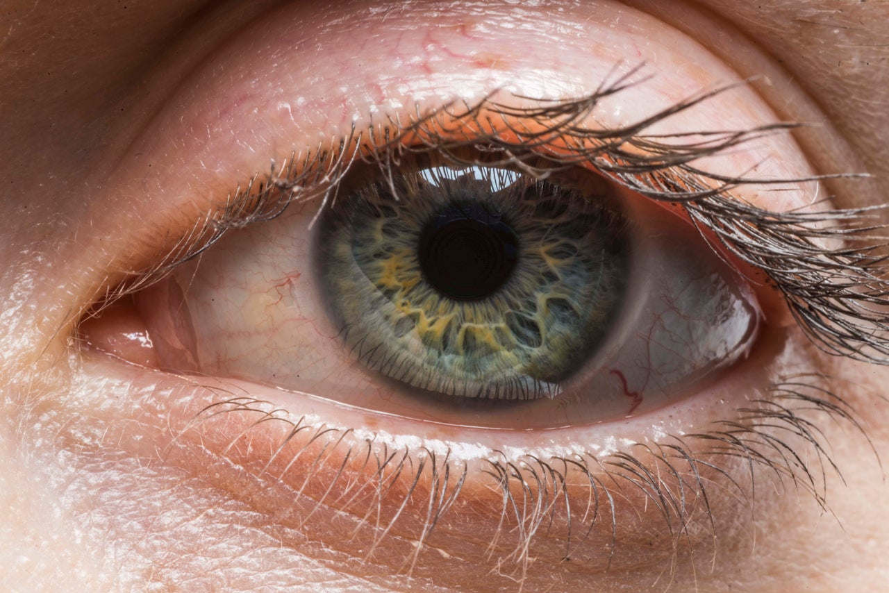 <p><strong><span style="font-size: 14.9999990463257px;">When I look at my eye, I see fire. I may have green eyes, but when you look closely, there's a yellow and orange ring in there. It's funny -- I've always felt that I'm a relatively emotional, passionate person, and seeing that there's "fire" in my eyes reaffirms that.</span></strong></p>
