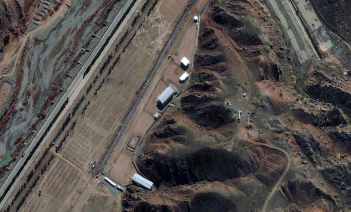 <p>Satellite image of Parchin, taken in 2012.</p>