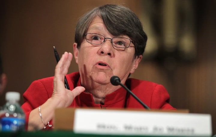 SEC Chairwoman Mary Jo White.