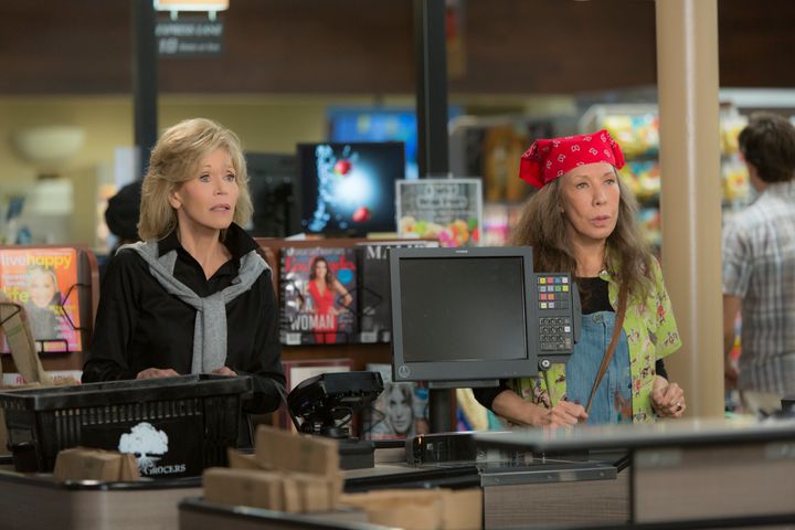 Jane Fonda and Lily Tomlin star in "Grace and Frankie."