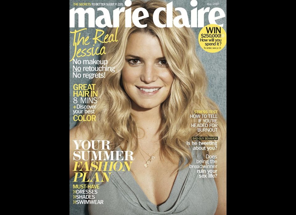 Jessica Simpson for Marie Claire