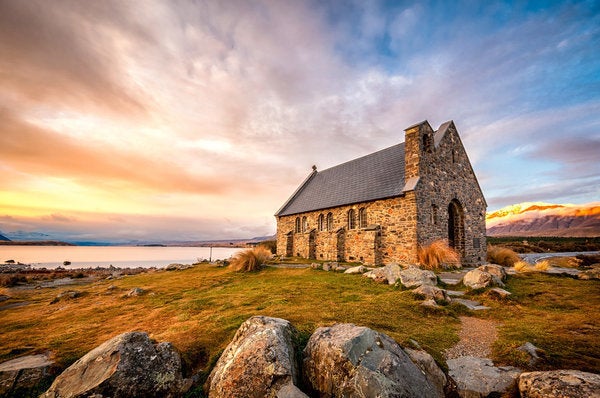 Church of the Good Shepherd, on Lake Tekapo.