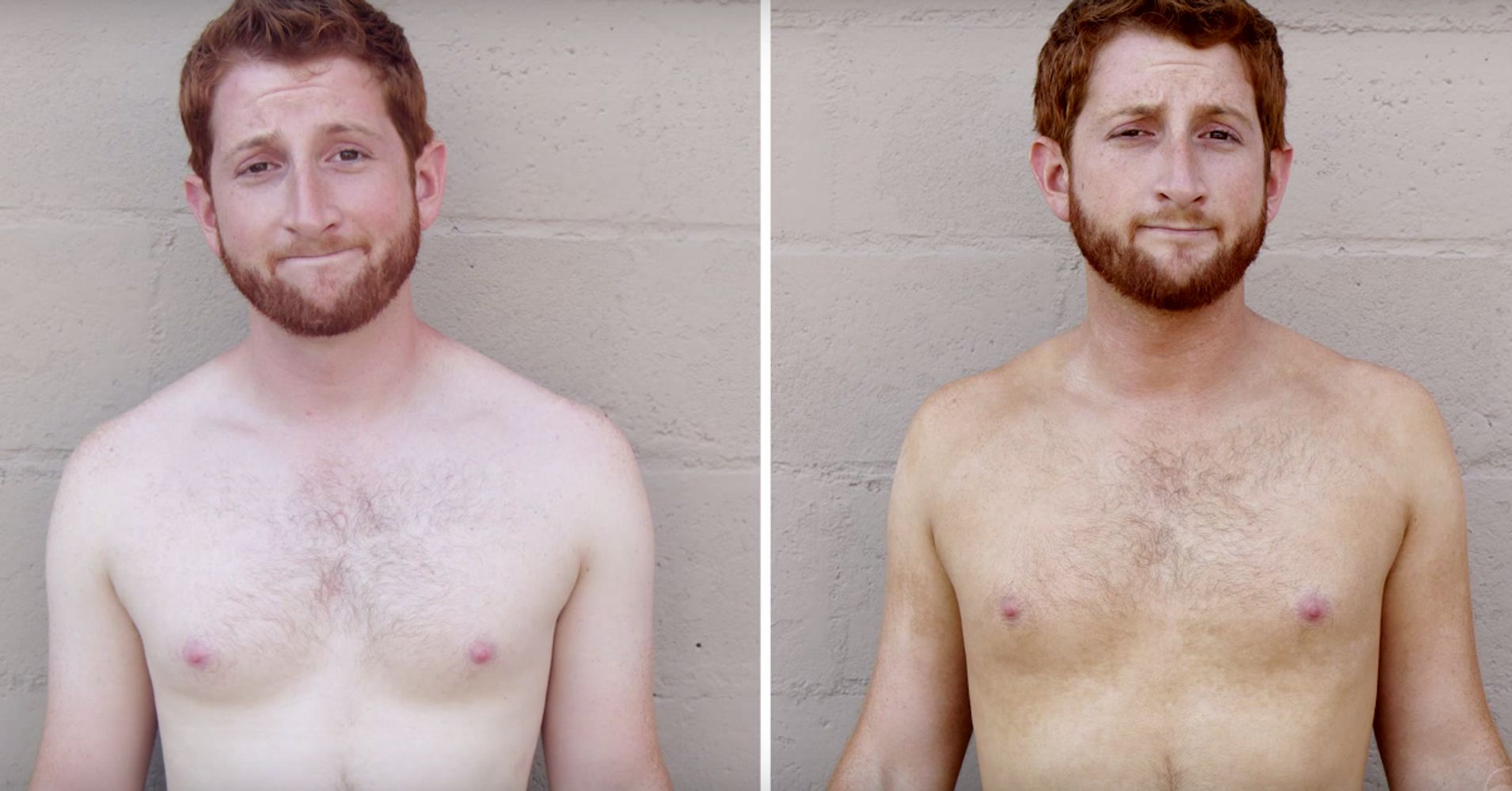 Redheads Get Spray Tans For The Very First Time Huffpost 9738