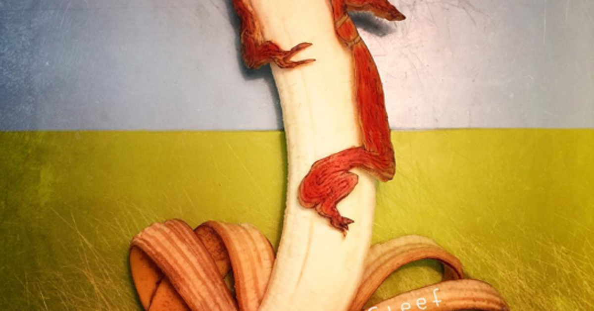 This Banana Artist Is Very Serious About Bananas And Art HuffPost UK