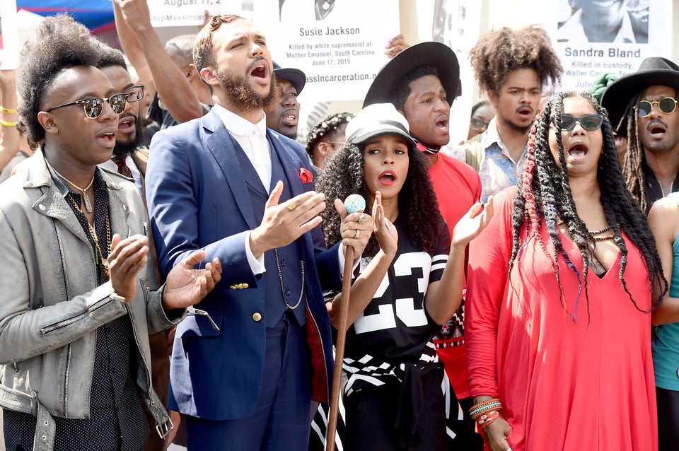 Janelle Monae & Wondaland (“Hell You Talmbout”/Black Lives Matter rally)