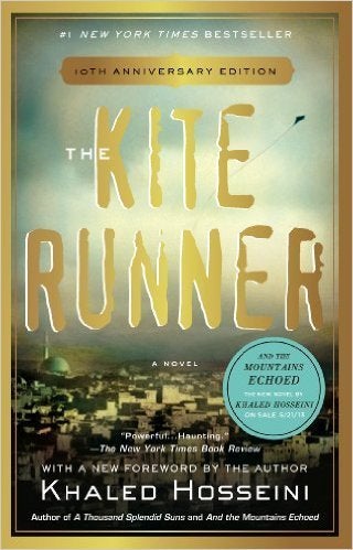 <a href="http://www.amazon.com/Kite-Runner-Khaled-Hosseini/dp/159463193X/ref=sr_1_1?amp=&ie=UTF8&keywords=the+kite+runner&qid