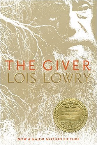 <a href="http://www.amazon.com/Giver-Quartet-Lois-Lowry/dp/0544336267/ref=sr_1_1?amp=&ie=UTF8&keywords=the+giver&pebp=1440622