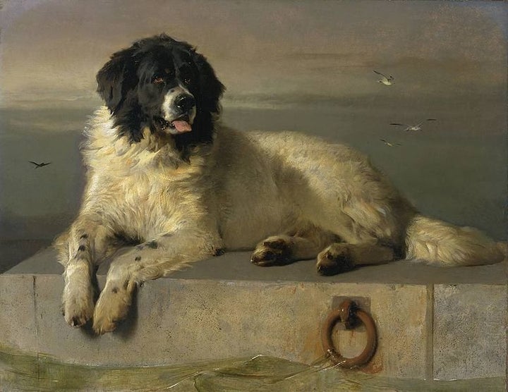 Sir Edwin Henry Landseer, "A Distinguished Member of the Humane Society," 1831