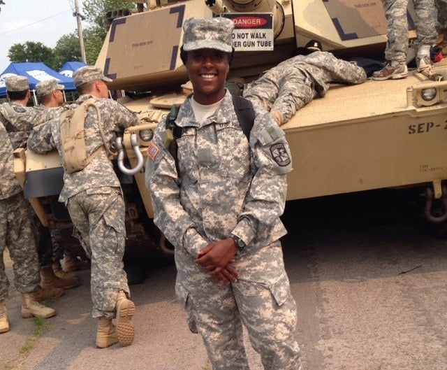 Glenda Blanche is a junior at Prairie View A&M University. She hopes to work as a military police officer or in fiel