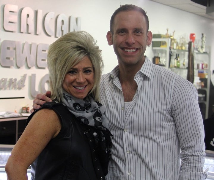 Theresa Caputo and Seth Gold.