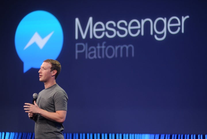 Facebook CEO Mark Zuckerberg speaks at the F8 summit in San Francisco, California, on March 25, 2015.