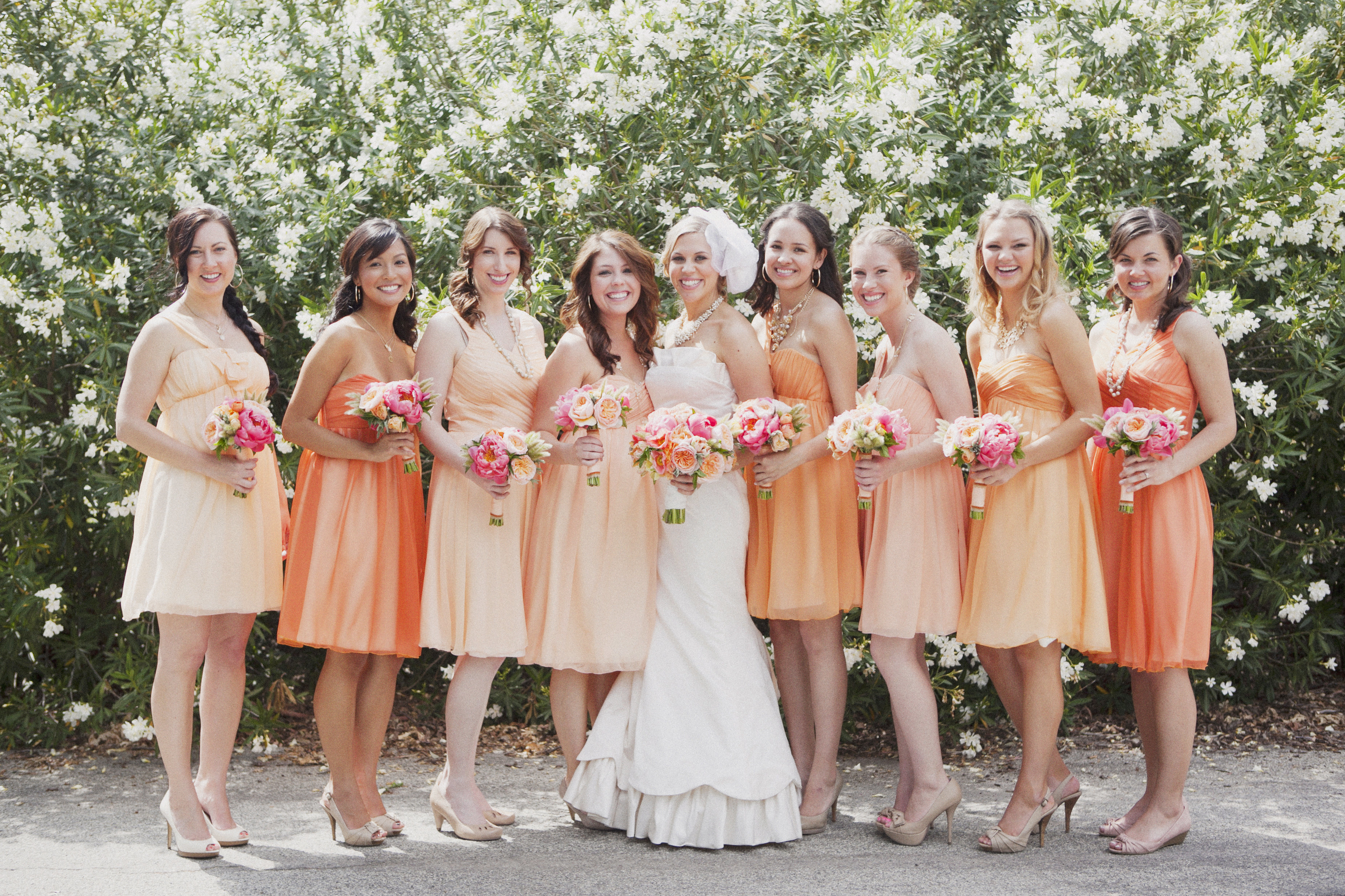 Light Coffee Bridesmaid Dresses