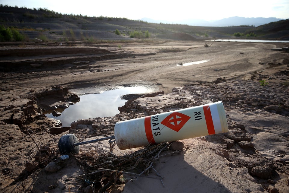 Lake Mead At Historic Low Levels Amid Drought In West