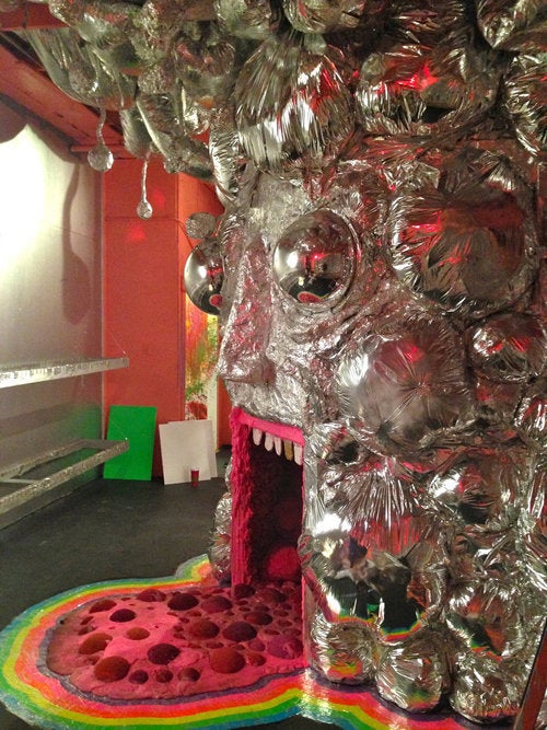 Wayne Coyne The King's Mouth (detail) 2015 Sculpture/installation. Collection of the artist. Photo by John Lewis.