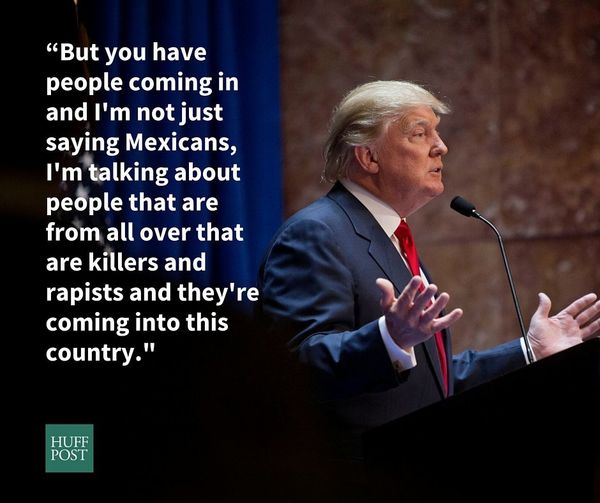After his anti-Latino remarks, Donald Trump was asked to clarify his comments on CNN's State of the Union. Instead, he