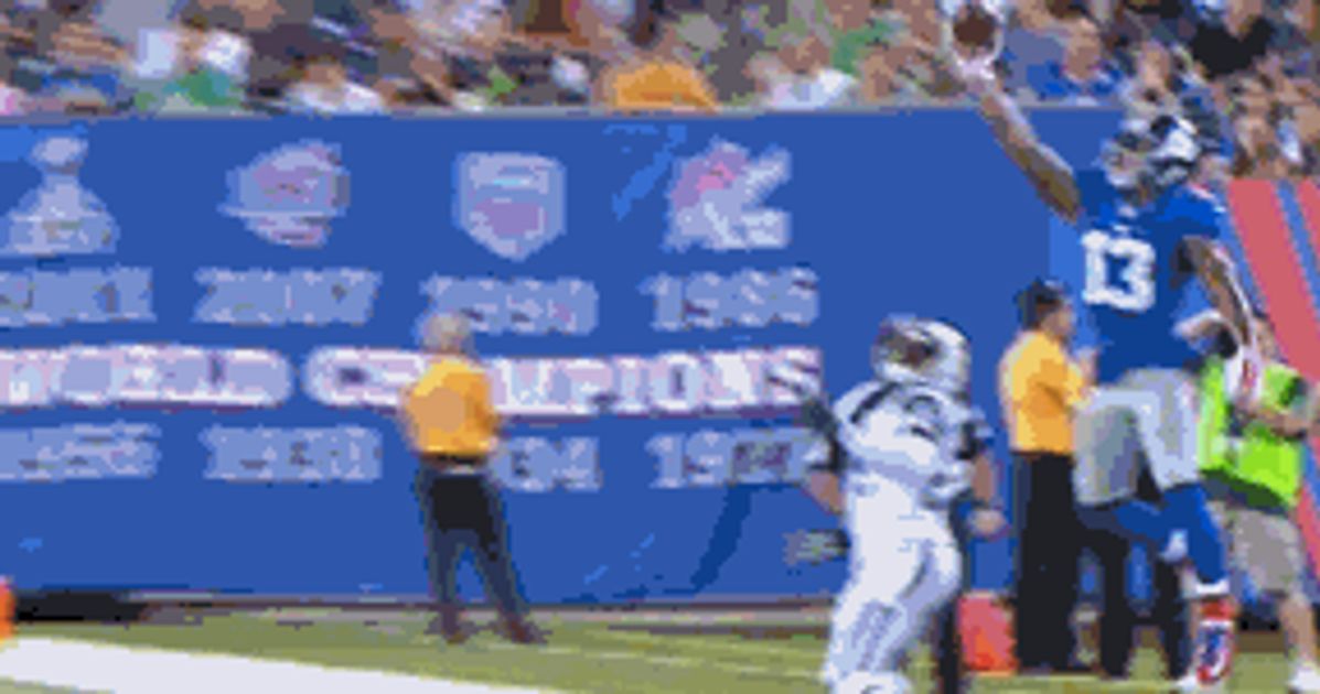 Odell Beckham Jr. didn't play in preseason, but made a ridiculous catch  anyway 