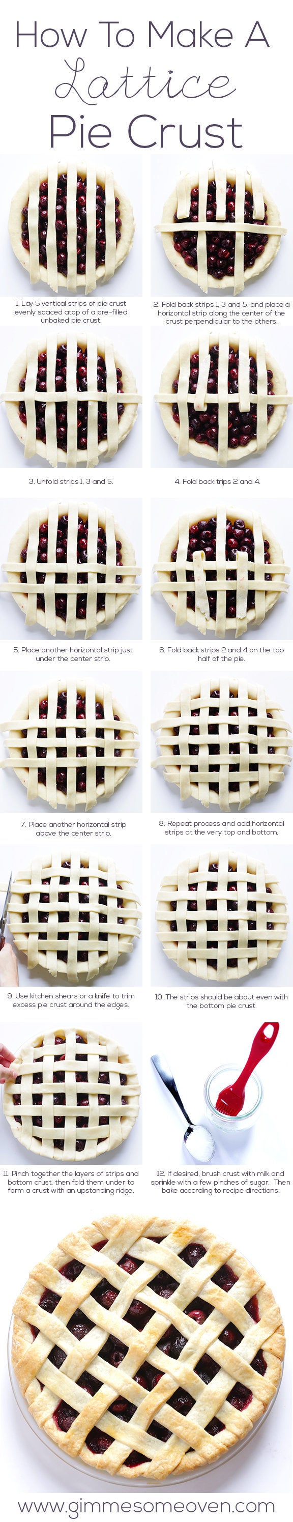 4 Easy Ways To Make Your Lattice Pie Crust More Beautiful