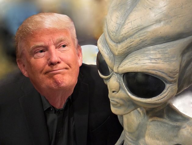 Even UFOs Are Following Trump (Despite Being Undocumented Aliens) | HuffPost