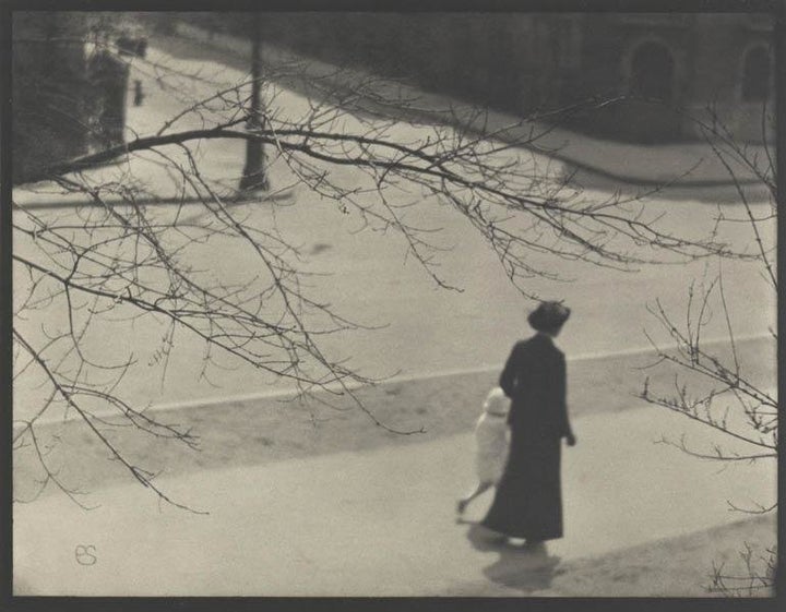 Riverside Drive and 83rd Street, New York, 1914. Paul Strand (American, 1890–1976). Vintage platinum print: 24.4 x 31.7
