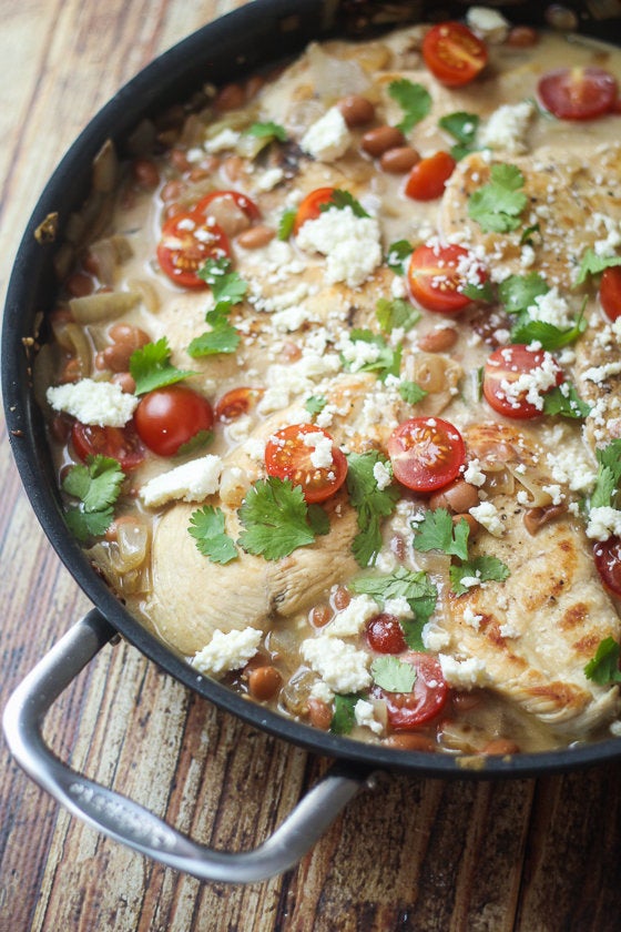 Saucy Mexican Chicken Skillet