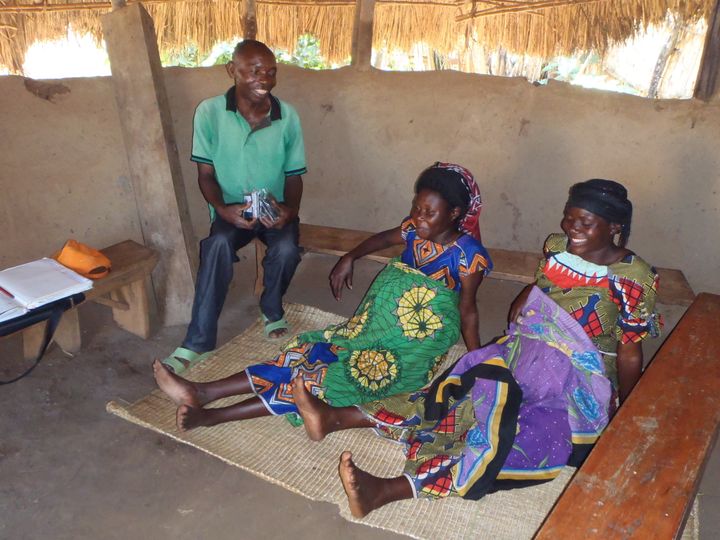 Expectant mothers receive birthing kits in Uganda.