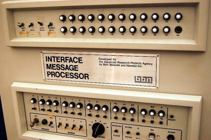 ARPANET's first message processor.